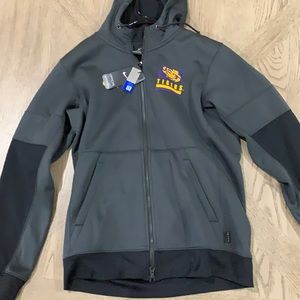 LSU Lightweight Zip Up Sweatshirt